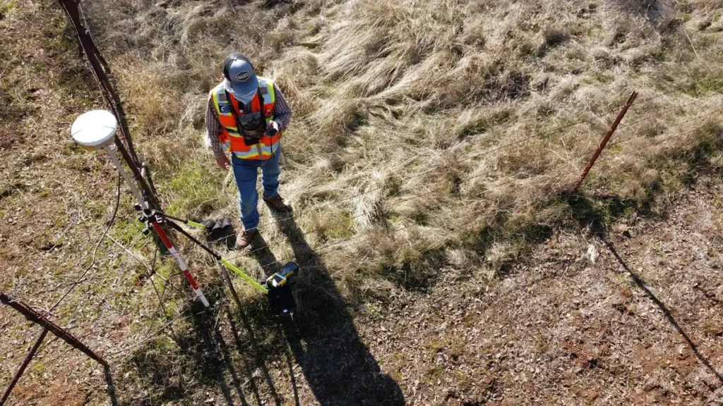 Toma de puntos de control con GPS diferencial en campo