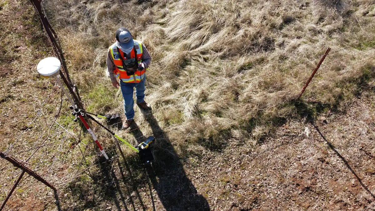 Toma de puntos de control en campo con GPS diferencial