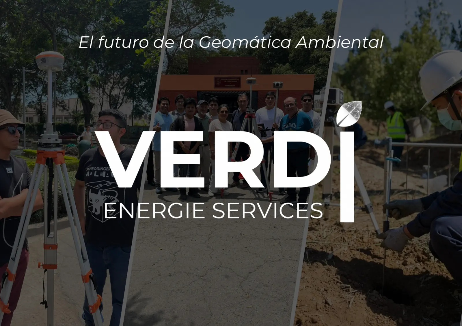 Portada del brochure de Verdi Energie Services