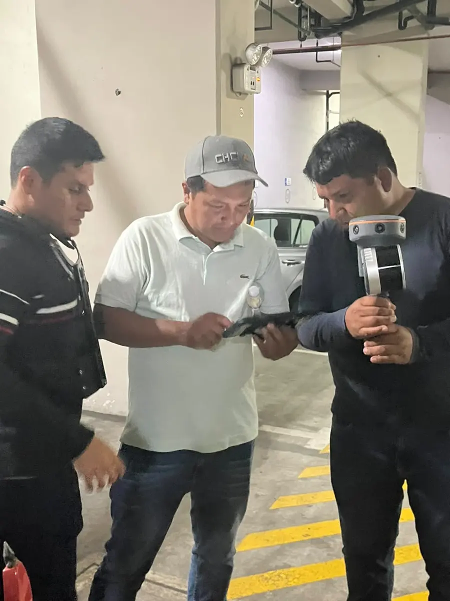 Capacitación en equipos de topografía