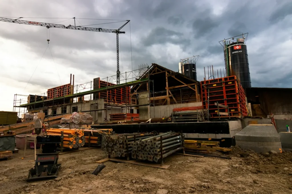 Obra construccion levantamiento lidar