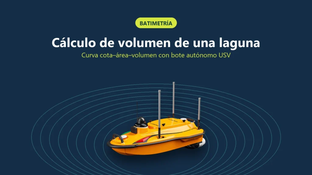 Cálculo de volumen de una laguna con batimetría: guía paso a paso