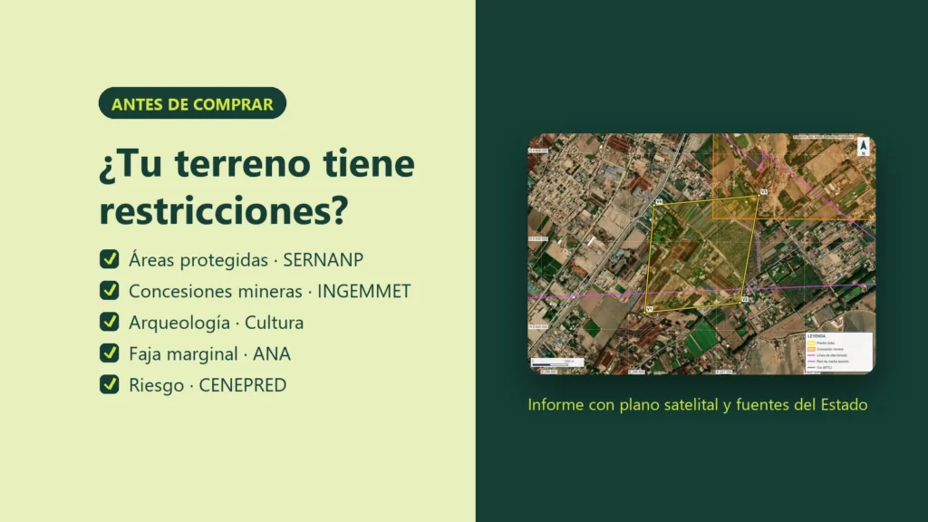 Cómo saber si un terreno tiene restricciones en Perú: guía antes de comprar